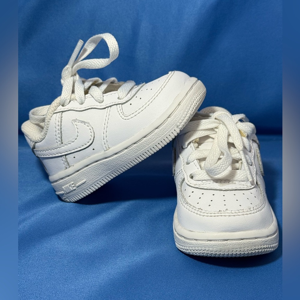 Nike Force 1 LE White/WhiteToddler Size 3 C